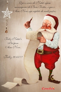 Santa Claus and the list of gifts